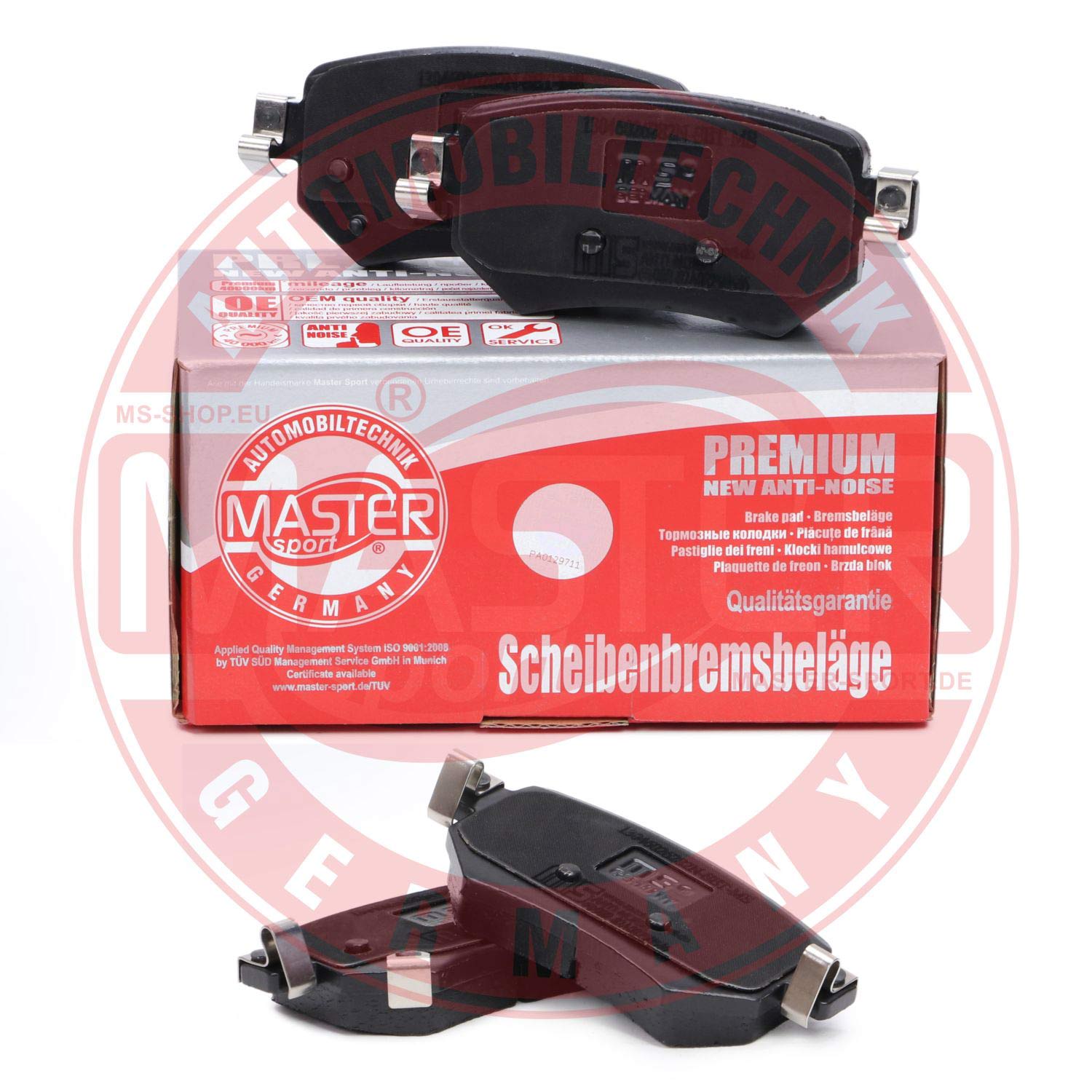 Placute frana MASTERSPORT GERMANY 13046026282N-SET-MS